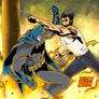 Wolverine Vs Batman colors