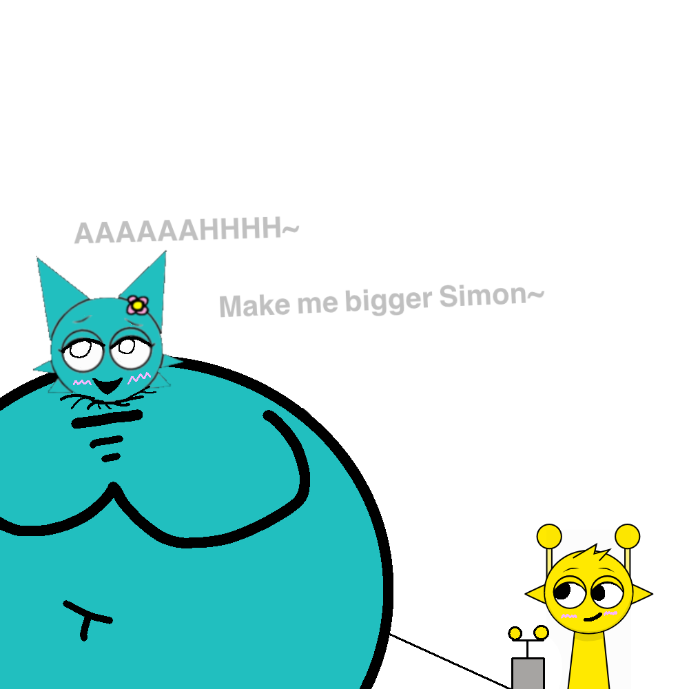 Simon Inflation Deviantart Simon inflates Chloe by Mrfellas123 on DeviantArt