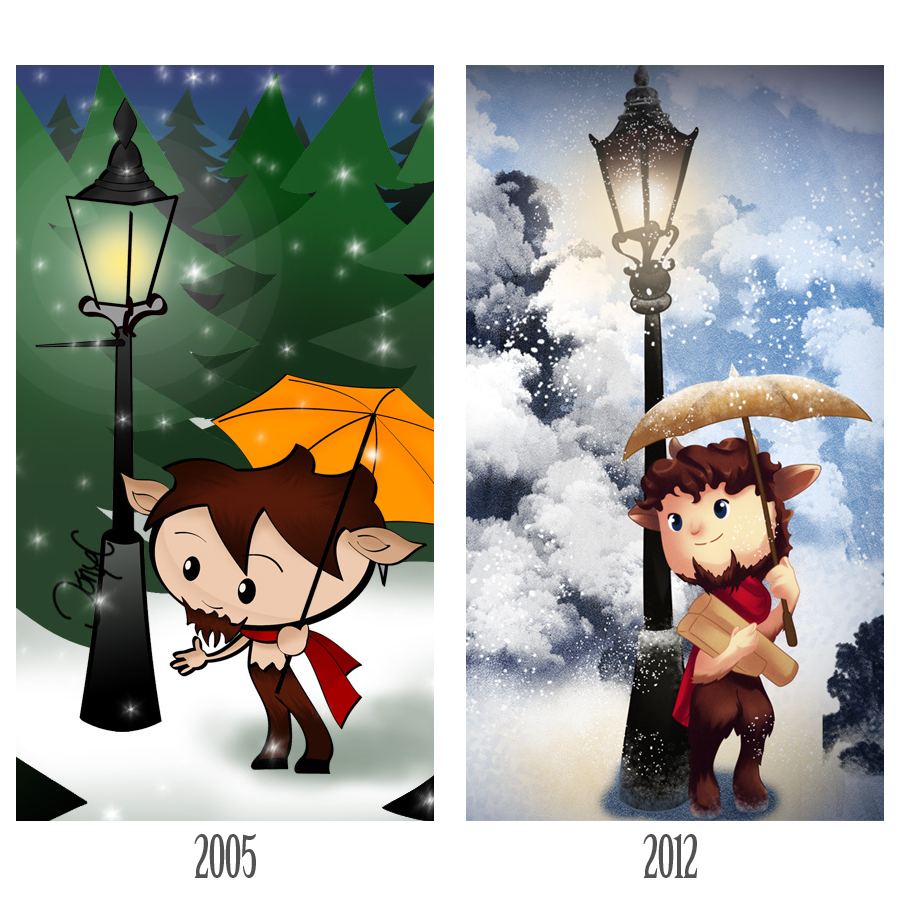 Mr. Tumnus 2005 vs 2012