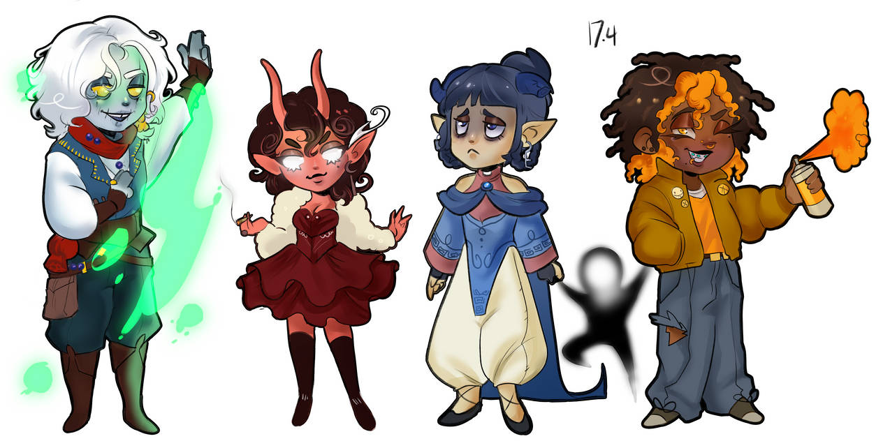Chibi Samples by CheddarBreader on DeviantArt