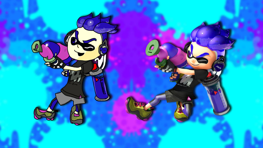 Blue Inling Blue Inkling! by ShinobiHomieArt on DeviantArt