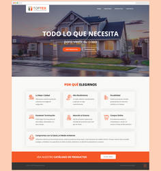 TOPTEX REVESTIMIENTOS website redesign (1 of 4)