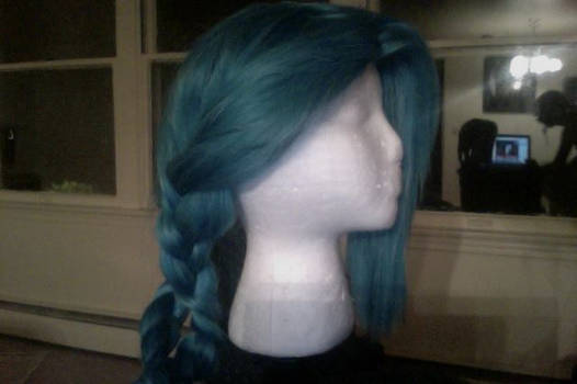 Old Jinx Wig Closeup