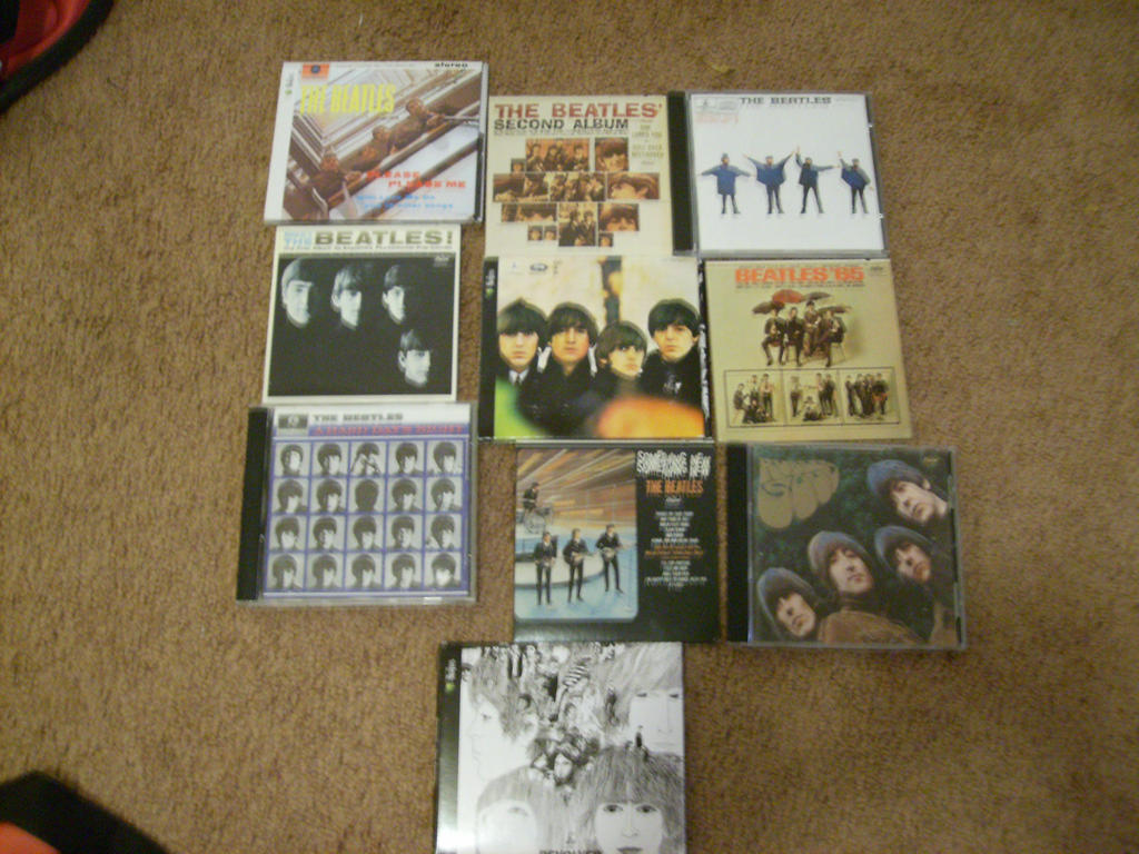 All my Beatles albums