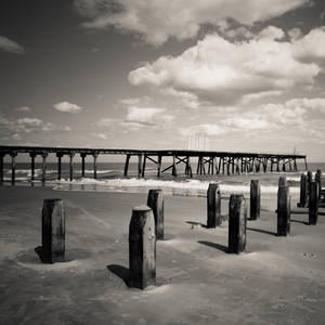 1863 Lowestoft Beach