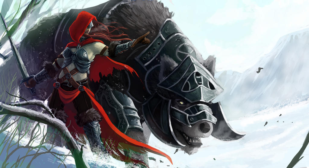 Red Riding by drawfox5 on DeviantArt