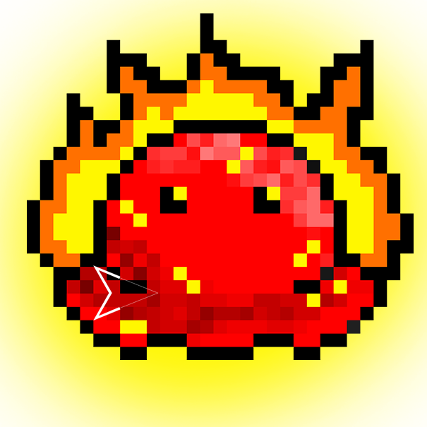 Fire slime