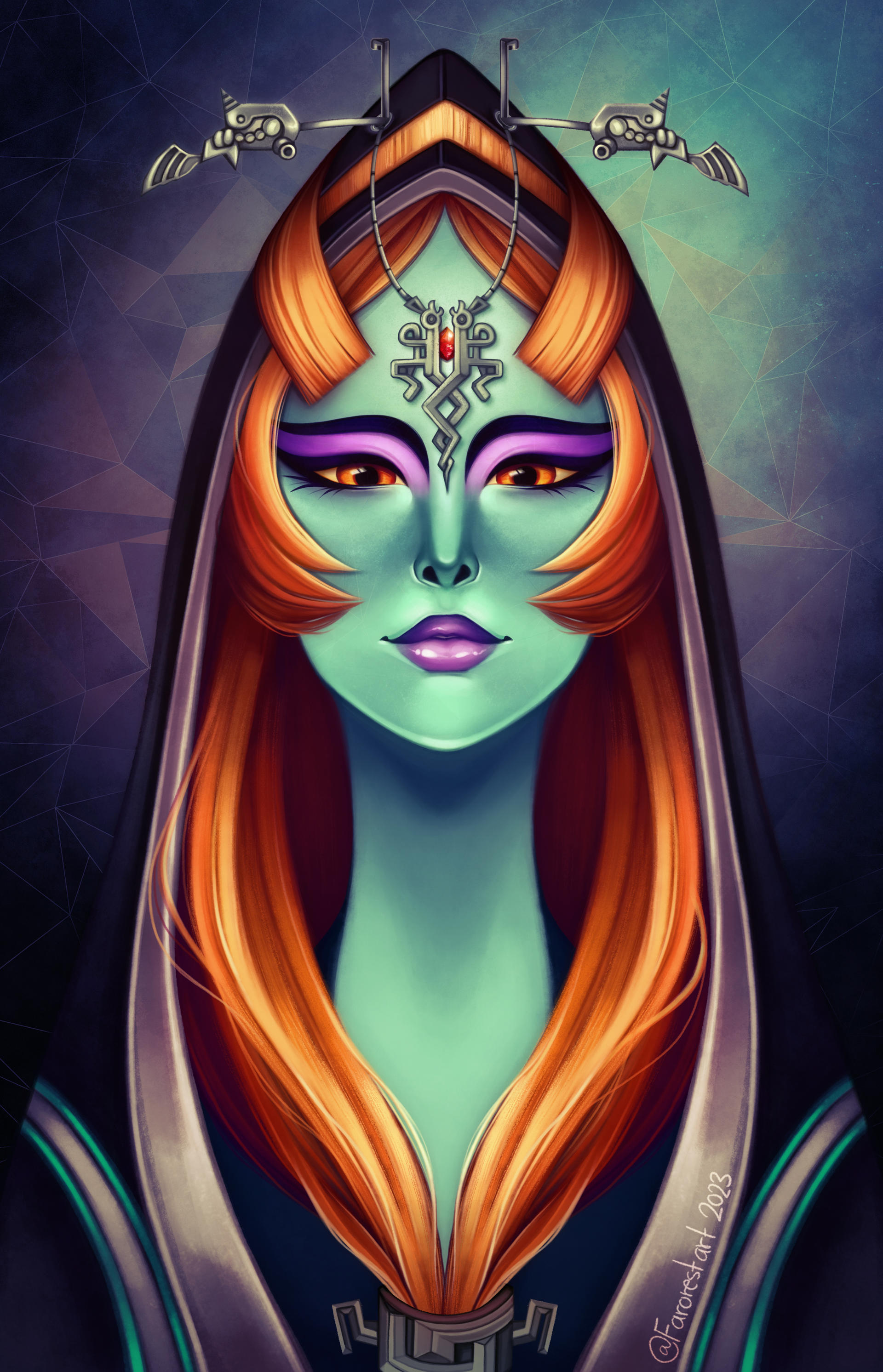 Midna Graphics Midna Portrait by Farorest on DeviantArt