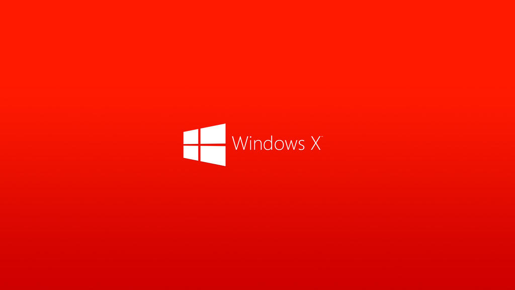 Windows X Red by BluesFan on DeviantArt