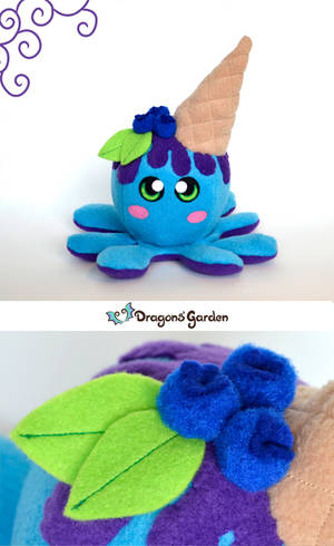 BlueBerry Plush by Dragons-Garden BlueBerry Plush by Dragons-Garden