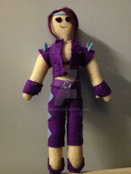 City of Heroes character plushie - Lana Fists