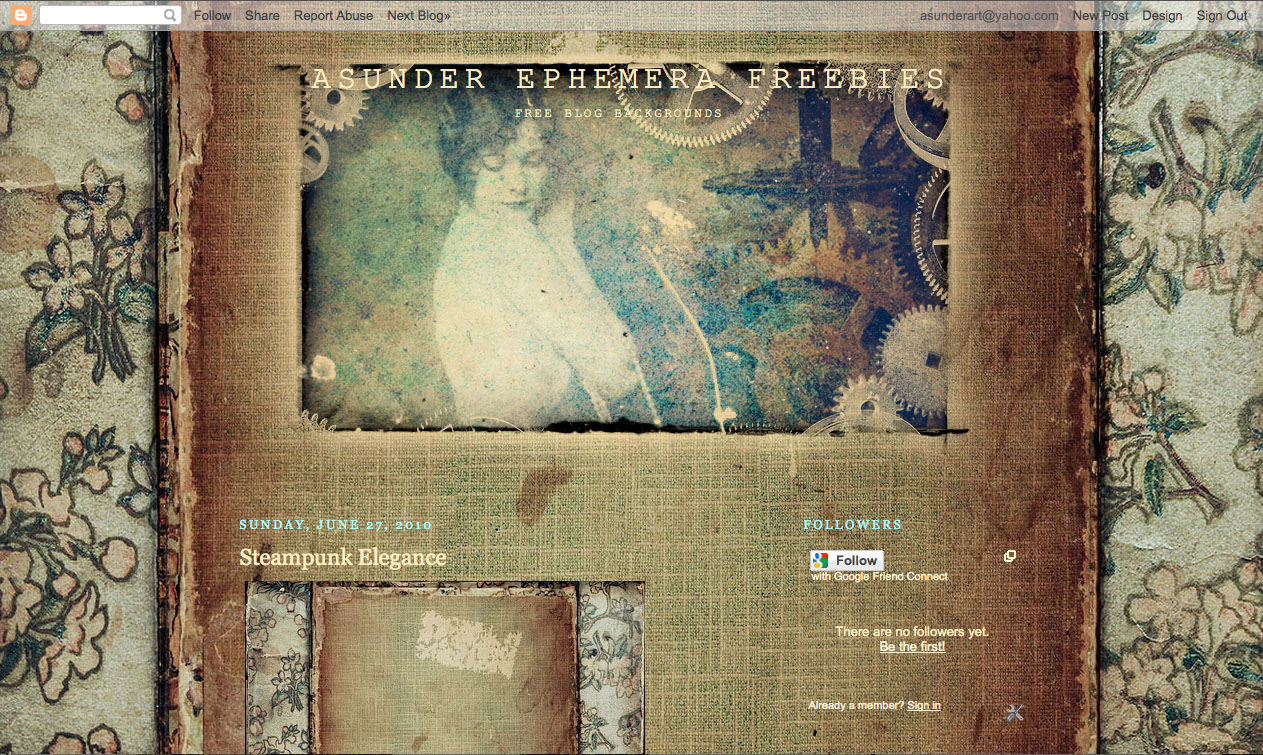 Steampunk Blog Design by asunder on DeviantArt steampunk-blog-design-by-asunder-on-deviantart
