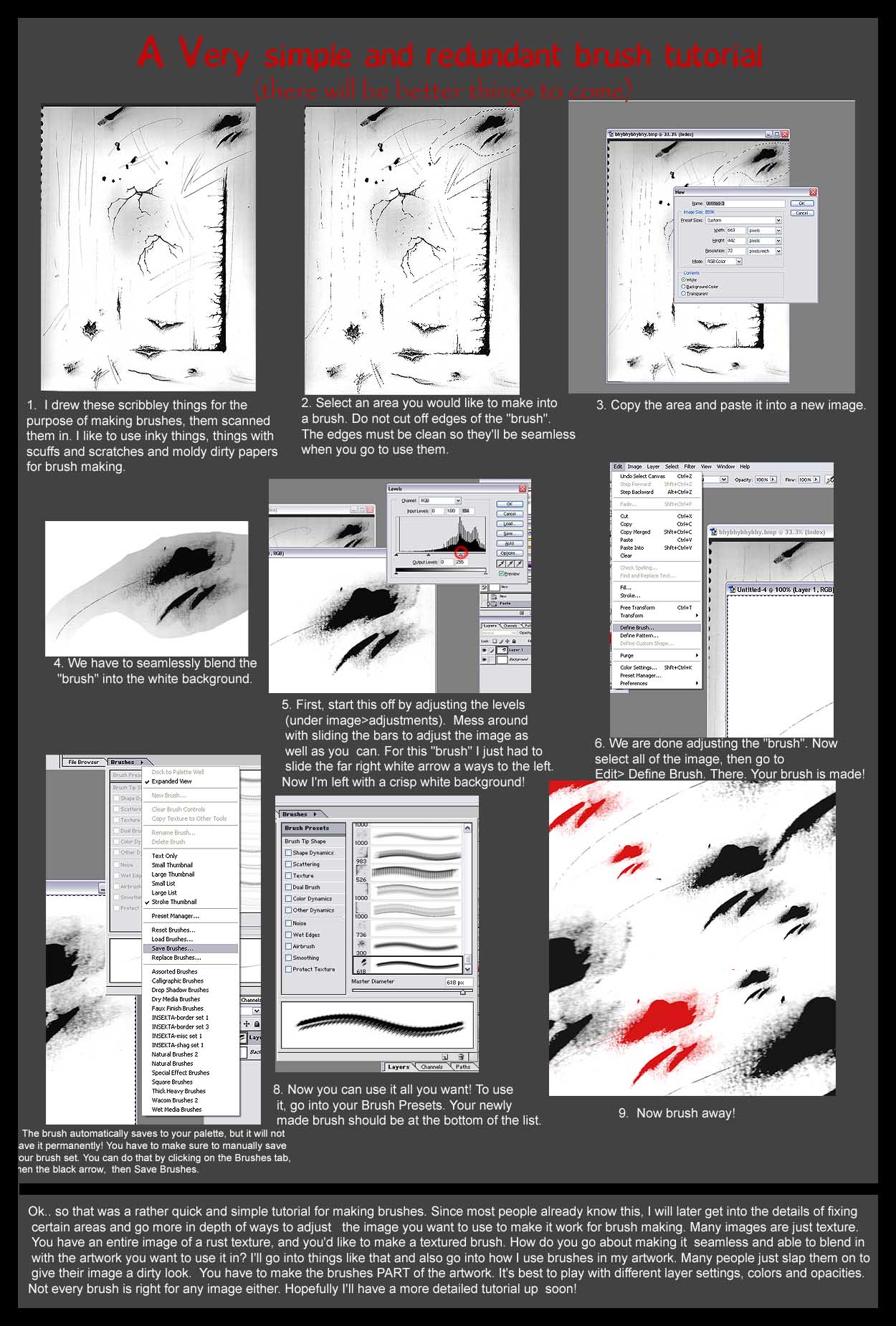 Quick n simple brush tutorial