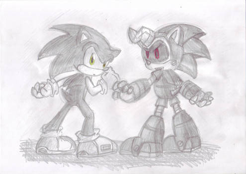 awesome pic of Jules and Sonic
