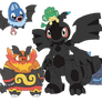 My Chibi Pokemon Team
