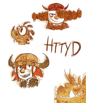 HTTYD Conzept Art