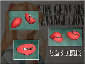 Asuka's Hairclips