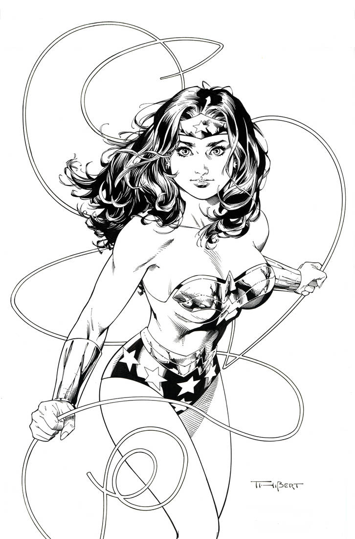 Wonder Woman Commission by aethibert