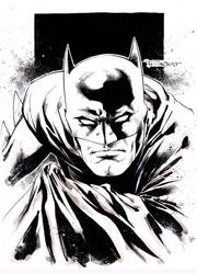 Batman pre Con doodle - Indiana Comic Con 2015