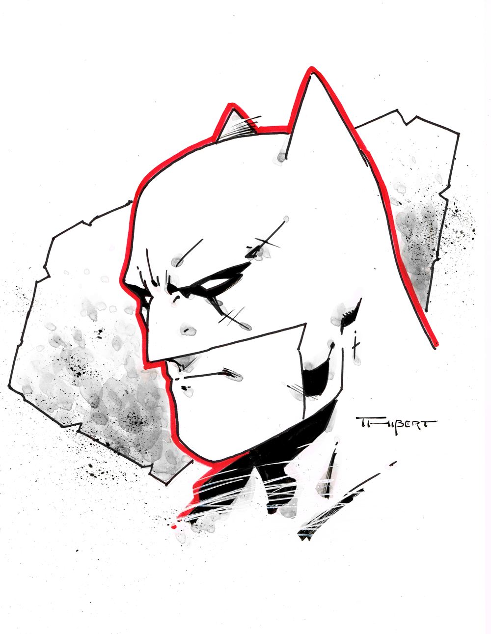 Batman sketch FCBD 2015