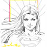 Supergirl doodle LBCC 2015