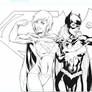 Supergirl Batgirl