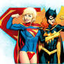 Supergirl Batgirl