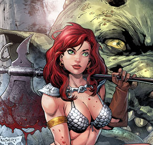 Red Sonja cover preveiw