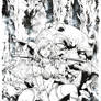 Red Sonja cover -INKs