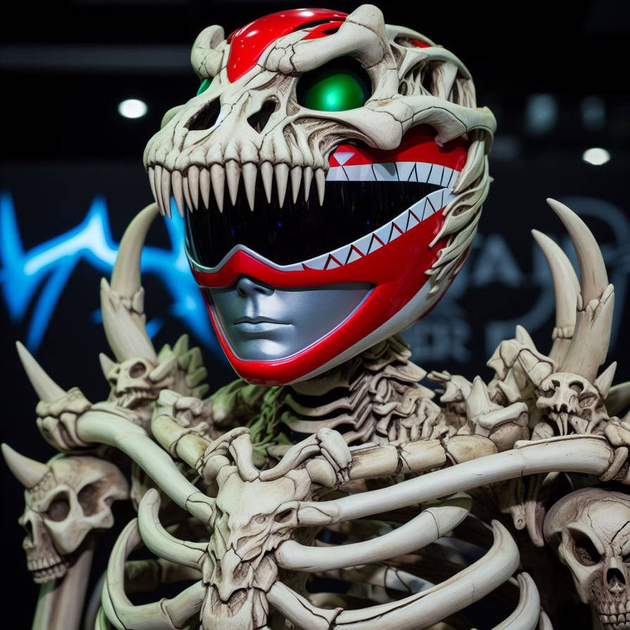 AI Fun 95 PRMF Random Corrupted Red Ranger by demoncougar on DeviantArt