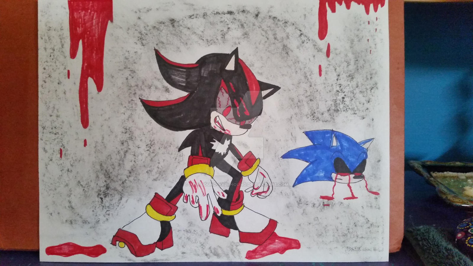 SHADOW.EXE by Hellbound-Hellhound on DeviantArt