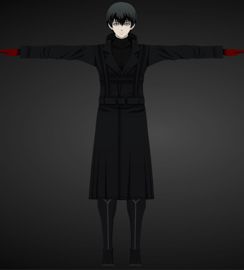 Kankei Pain Black Reaper Kaneki model I made a while back by Macre69 on DeviantArt