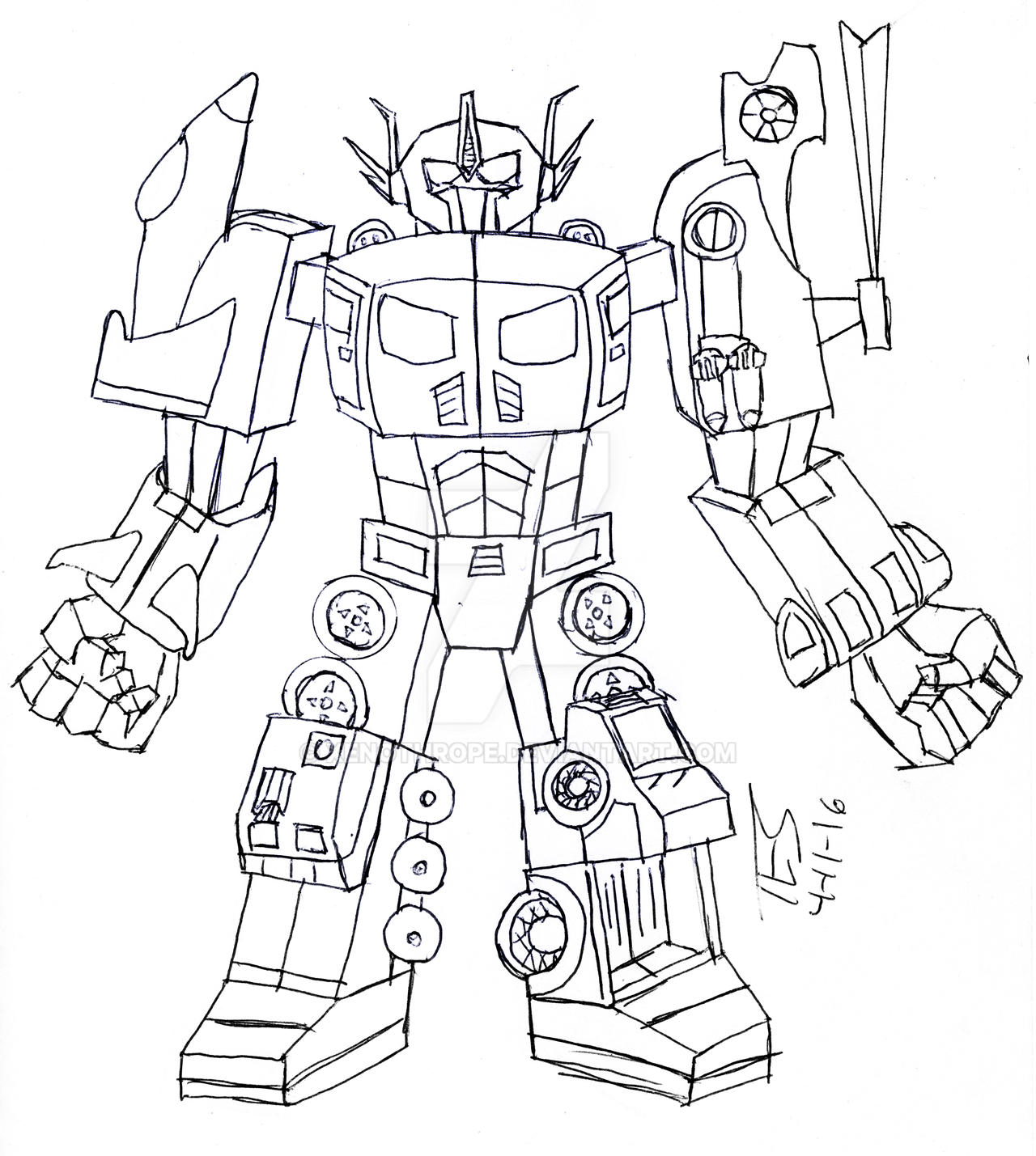 Fan combiner by Xenothrope on DeviantArt