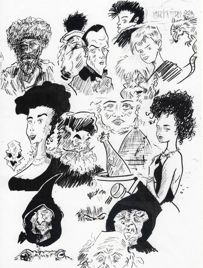 Chris Riddell Chris Riddell sketches by DutchUrbanSketcher on DeviantArt