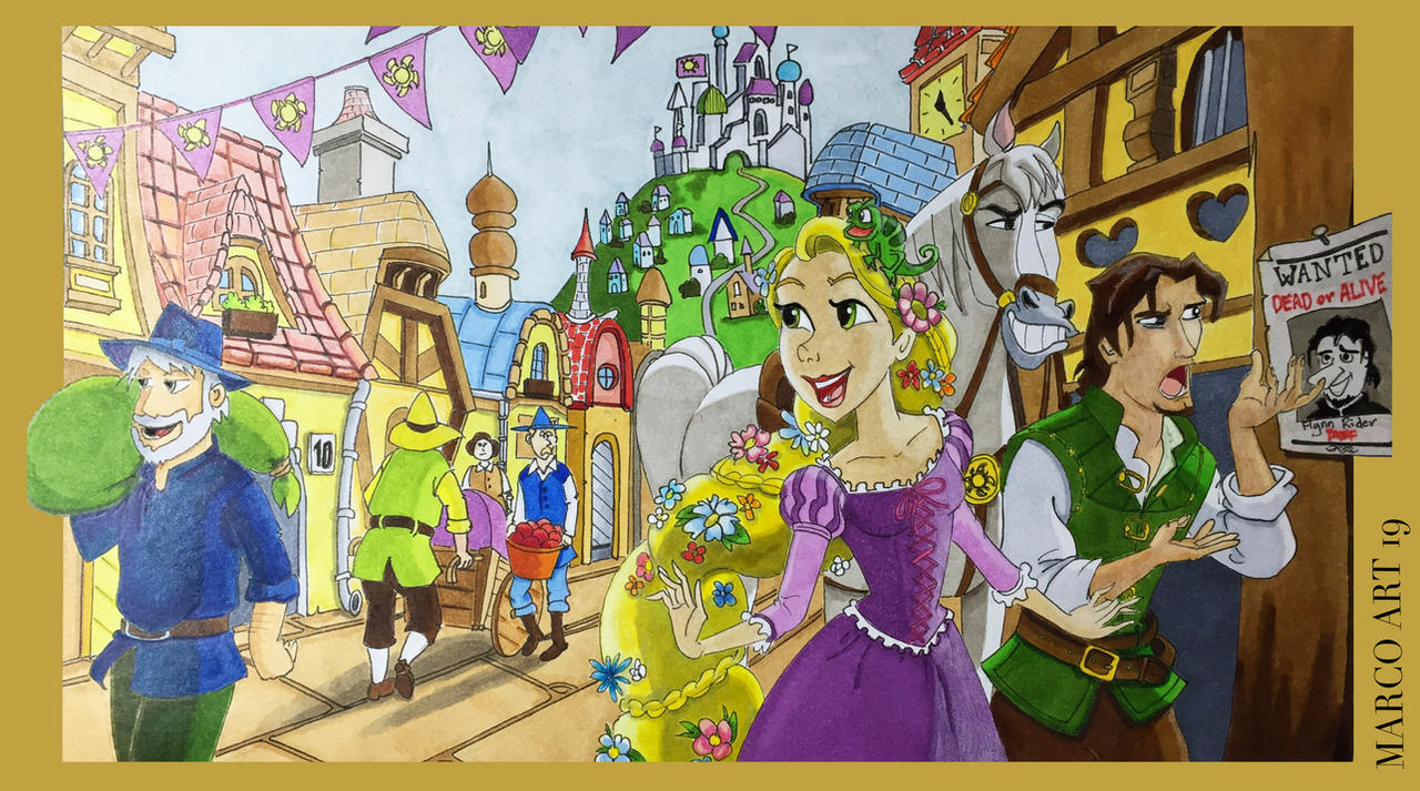 Rapunzel scene by Typ04 on DeviantArt