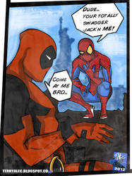 Spiderman X Deadpool