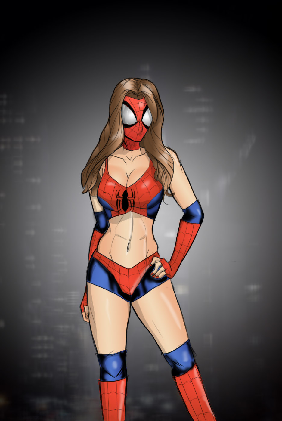Spider-Woman (Spider-Man TG/Rule 63) .