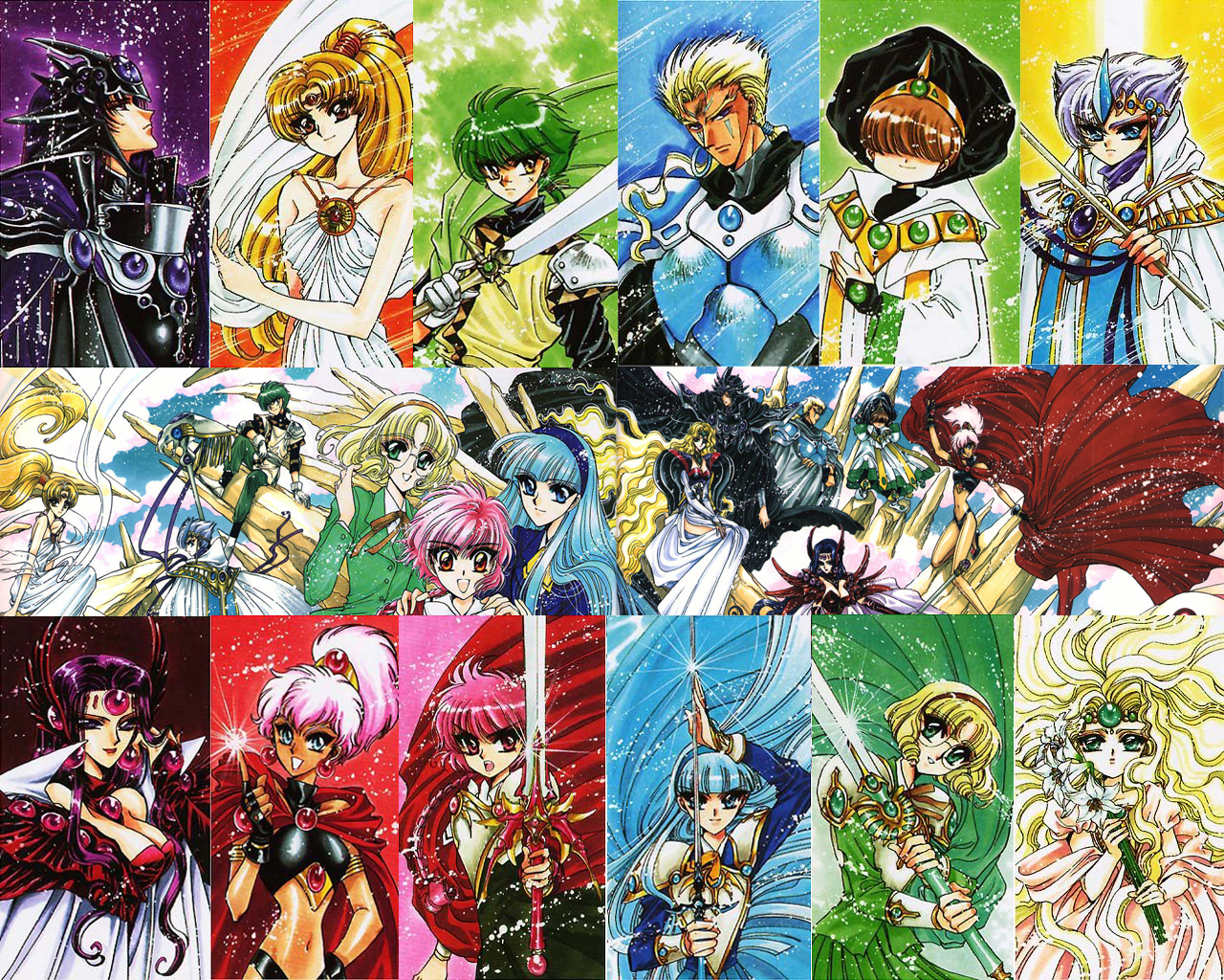 Magic Knight Rayearth - Hikaru Shidou - Magic Knight Rayearth - Posters and  Art Prints