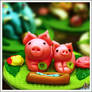 Marzipan Piggies