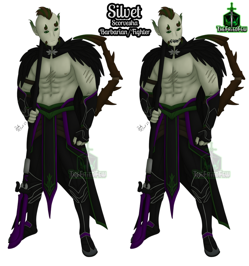 Silvet V2 Character Art by ZahrahLioness on DeviantArt