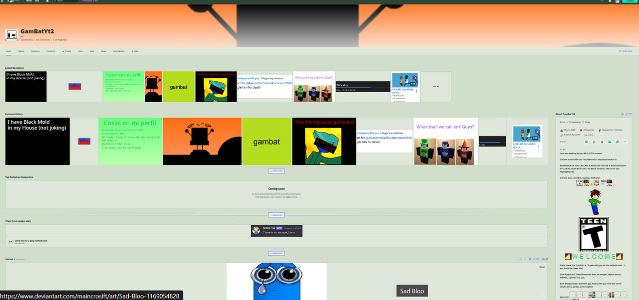 Deviantart Ui DA new UI!!11!!11! by GamBatYt2 on DeviantArt