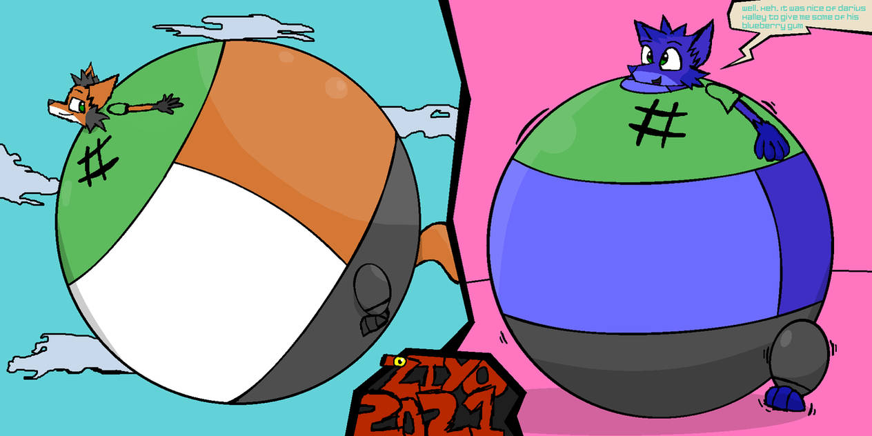 (Request) A fox gets bubblized by ZiyoStreetSoul on DeviantArt