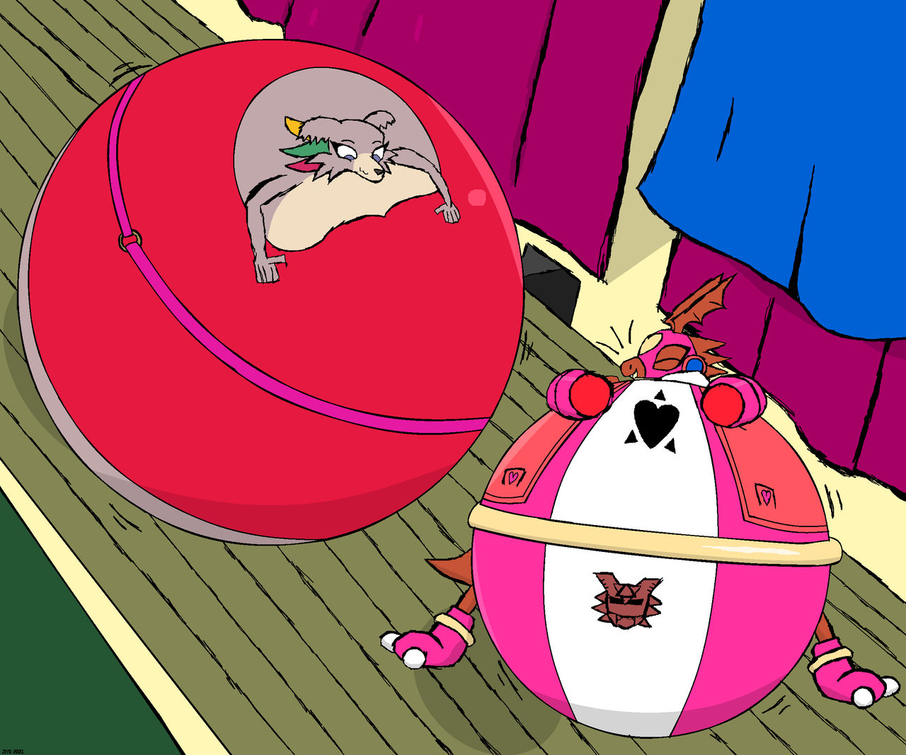 (Request) Juno gets the Bubble Caress by ZiyoStreetSoul on DeviantArt