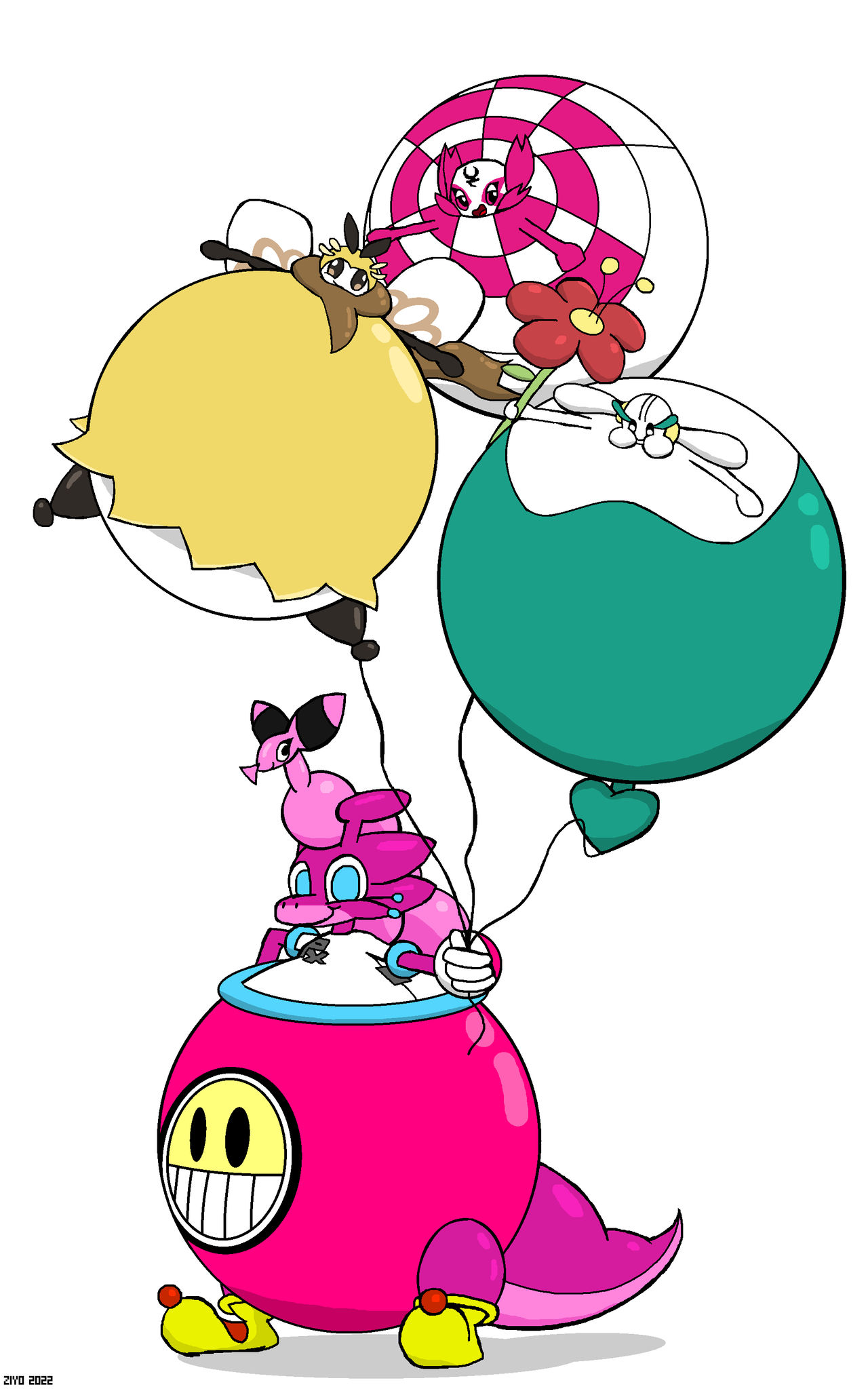 (Request) Some rarely inflated characters by ZiyoStreetSoul on DeviantArt