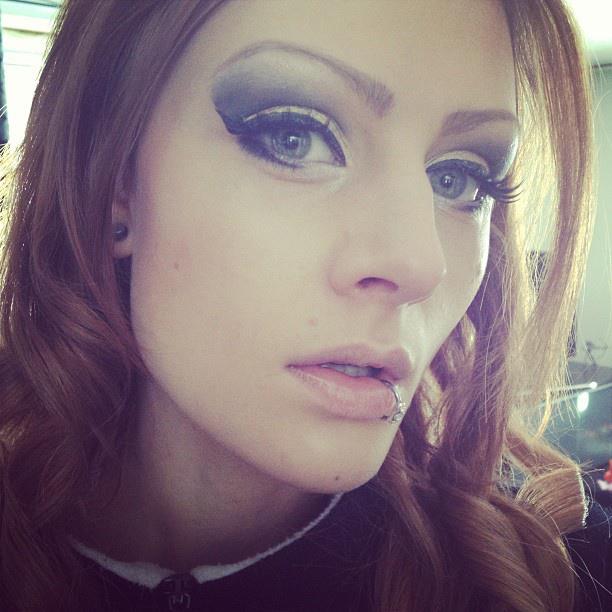 Yesterdays make up :3