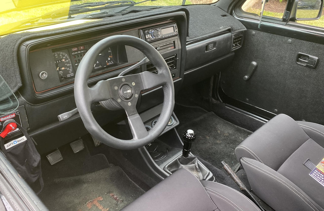 1984 Volkswagen Rabbit GTI DCIVW modified interior by DirewolfXtreme on ...