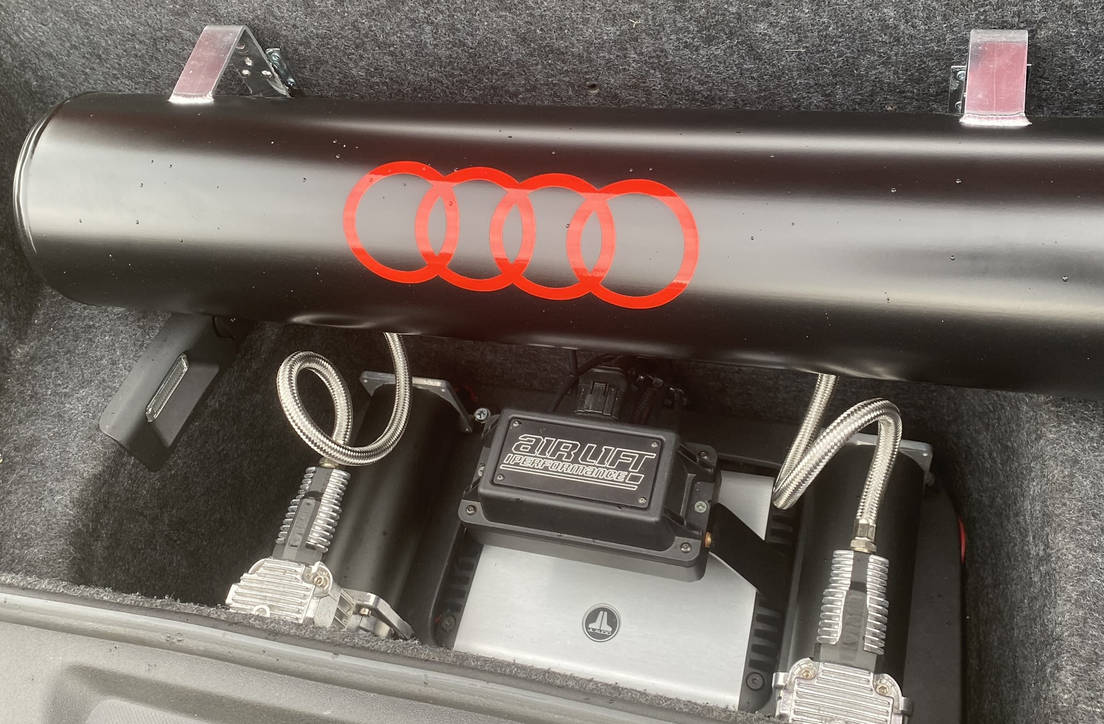 Modified Audi R8 air lift suspension setup by DirewolfXtreme on DeviantArt