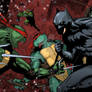 TMNT vs Batman by Pat Gleason