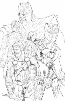 Avengers Endgame fan art