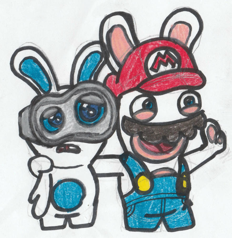 Rabbids. Rabbids everywhere. by CaptainQuack64 on DeviantArt